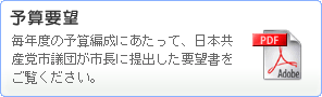 予算要望
