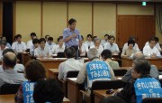 いっせい行動(市長と話し合い)