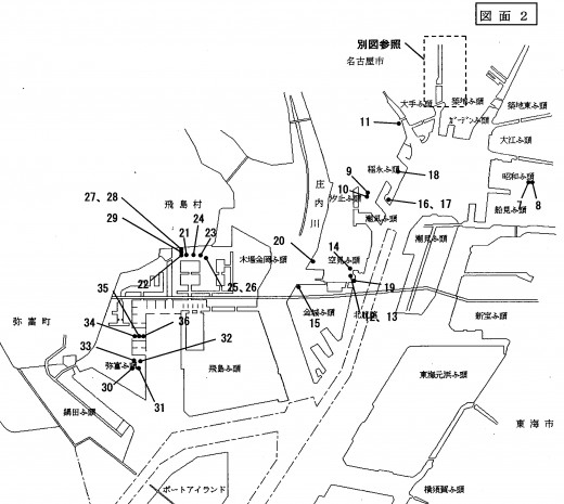 金属スクラップ置き場